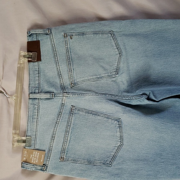 NEW MADEWELL The High-Rise Slim Crop Boy Jean - Picture 7 of 11